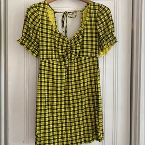 Clueless Costume 90’s yellow plaid dress Cher mini